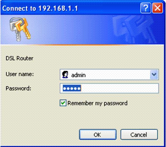 192.168.1.1 wifi password setup